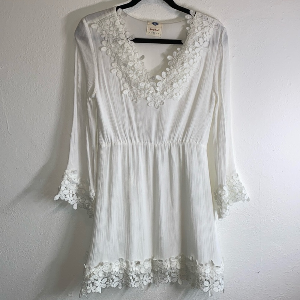 Sadie Robertson Wild Blue White Dress By Sadie Robertson